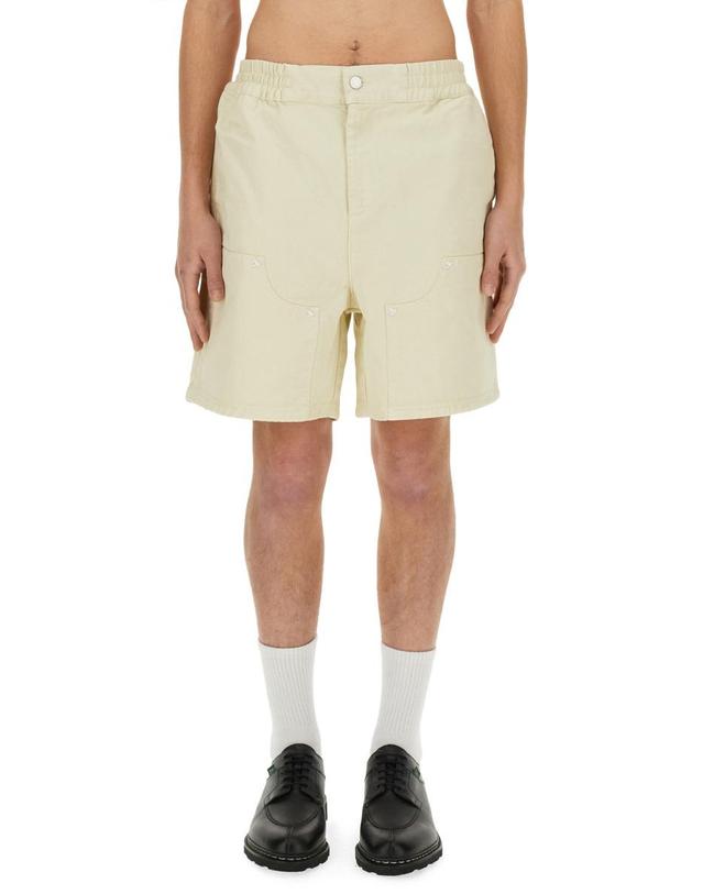 32 파라다이스 [해외직구] 24 S/S 32파라디 쇼츠 인 트윌 SS24206_BEIGE B0041275993 착용컷