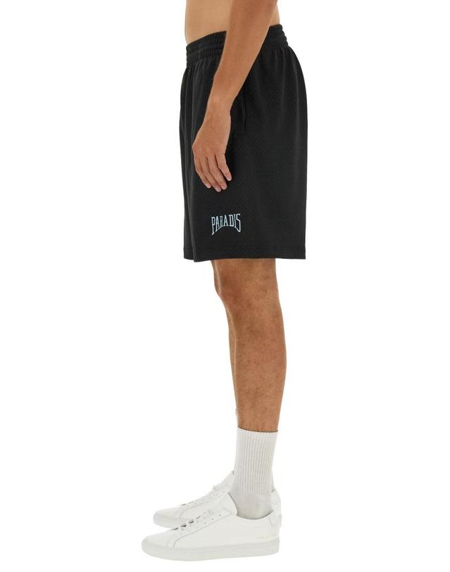 32 파라다이스 [해외직구] 24 S/S 32파라디 버뮤다 WITH 로고 BT11695_BLACK B0041394812 착용컷