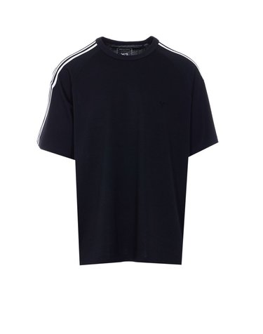 [해외직구] 26 F/W Y3 와이쓰리 Y-3 트리 스트라이프 티셔츠 JW7352/BLACK B0012335359