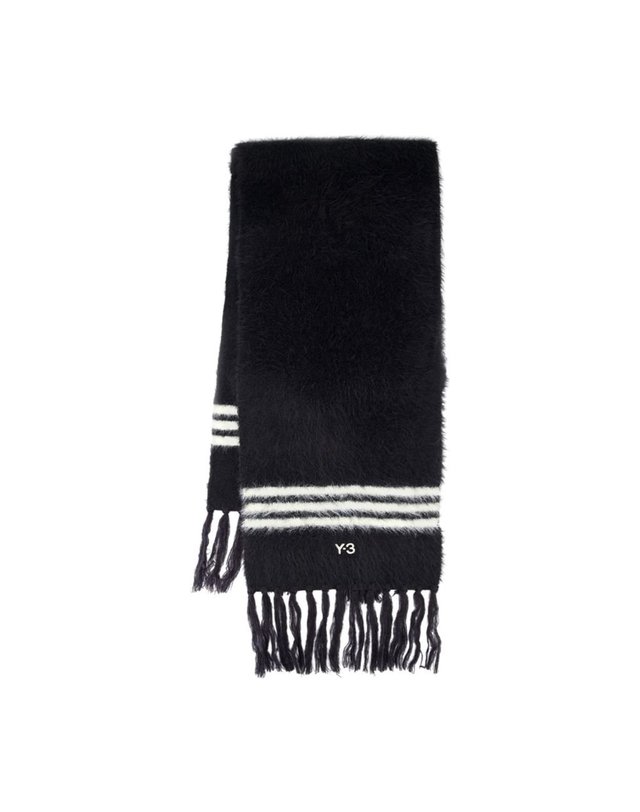 와이쓰리 [해외직구] 26 F/W Y3 와이쓰리 3S 스카프 Y-3 나일론 블랙 KS8164 B0732312646 착용컷