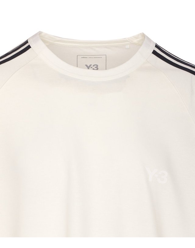 와이쓰리 [해외직구] 26 F/W Y3 와이쓰리 Y-3 3 스트라이프 티셔츠 JY8187/CORE WHITE B0012335358 착용컷