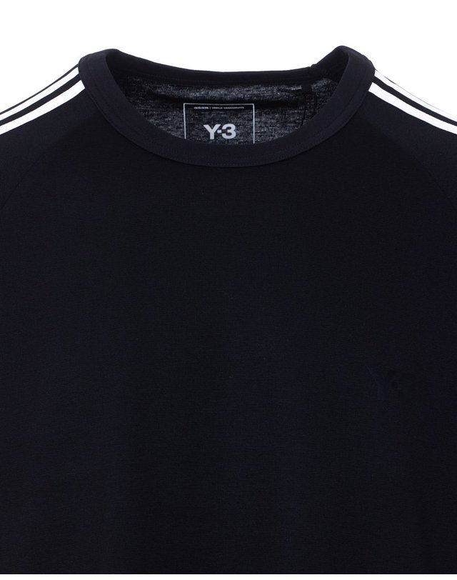 와이쓰리 [해외직구] 26 F/W Y3 와이쓰리 Y-3 트리 스트라이프 티셔츠 JW7352/BLACK B0012335359 착용컷