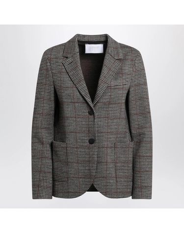 [해외직구] 26 F/W 해리스 워프 런던 TAUPEBROWN 체크 싱글브레스트 자켓 AL2220MPL-PL06 B0052315162