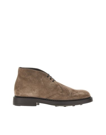 [해외직구] 26 F/W 듀칼스 스웨이드 레더 레이스 슈즈 DU3237TM49 B0132358939