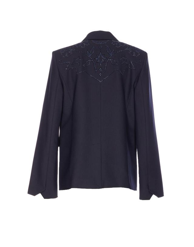 쟈딕앤볼테르 [해외직구] 26 S/S 쟈딕 앤 볼테르 VAVY 스트라스 자켓 WWBL01960/404 B0011861331 착용컷