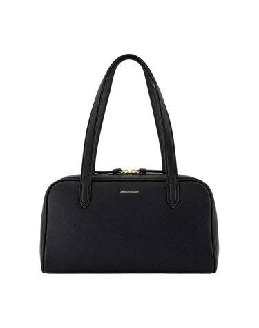 [해외직구] 26 F/W 쟈딕 앤 볼테르 MICKY 그레인 숄더 백 ZADIG VOLTAIRE 레더 블랙 LWBA04462-011 B0732296171