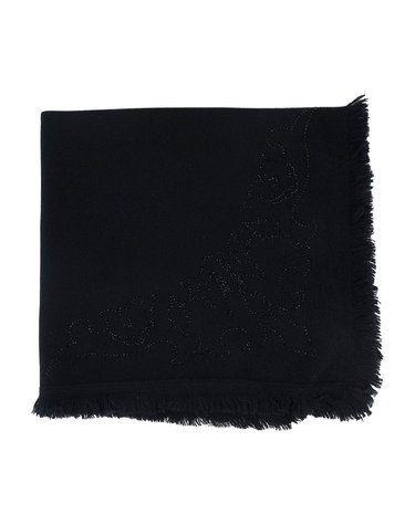 [해외직구] 26 F/W 쟈딕 앤 볼테르 스티비 스트라스 웨스턴 스카프 ZADIG VOLTAIRE 캐시미어 블랙 OWSC01567-011 B0732322678