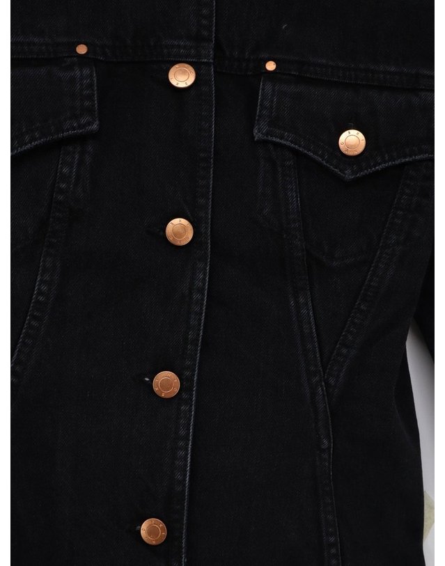 쓰리바이원 [해외직구] 3X1 PICK DUMBO 자켓 인 블랙 데님 31WJ1BB1DR0459VINTAGE BLACK B0652501005 착용컷