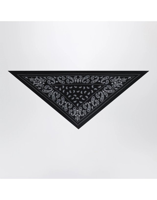 데스틴 [해외직구] 26 F/W 데스틴 BLACKMUD TRIANGULAR 반다나 스카프 TRIBICIWO-BLMU B0052288254 착용컷