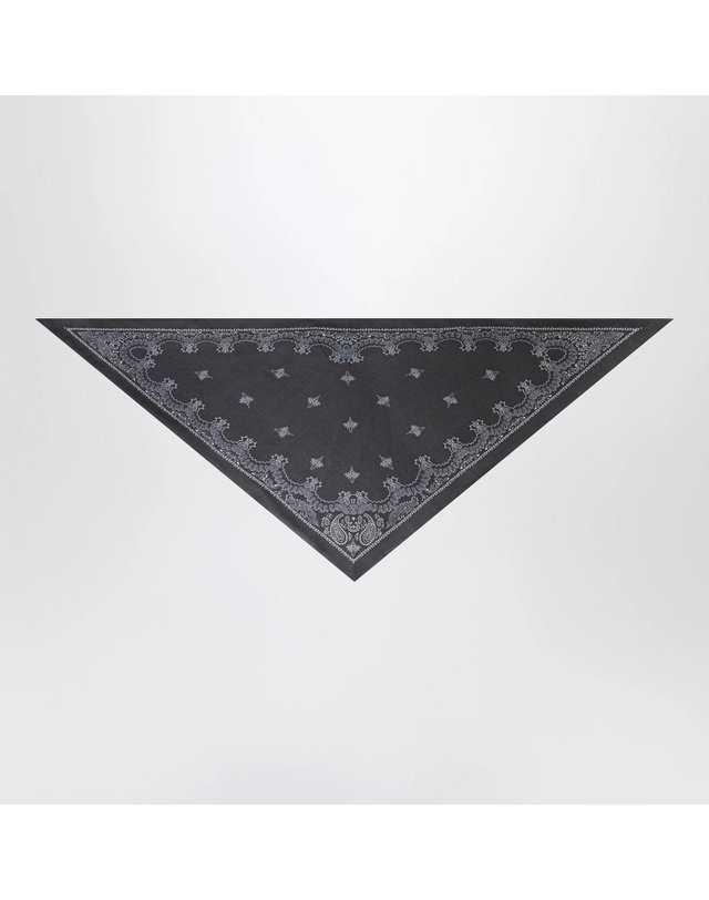 데스틴 [해외직구] 26 F/W 데스틴 레드 TRIANGULAR 반다나 스카프 인 울 TRIWO-LA B0052288224 착용컷