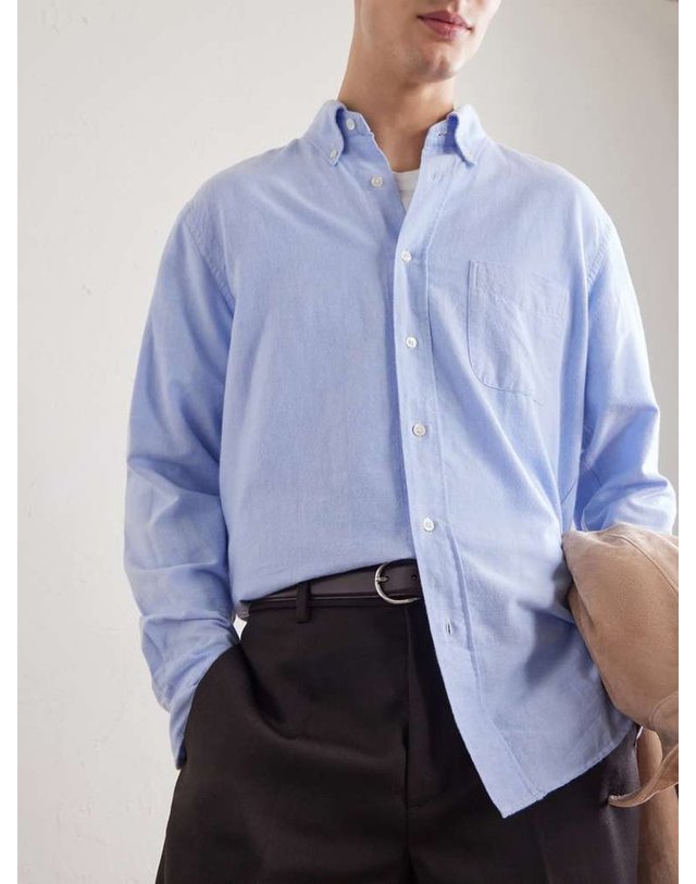 하트포드 [해외직구] 하트퍼드 피트 COTTONOXFORD 셔츠 BG12016 B0082250769 착용컷