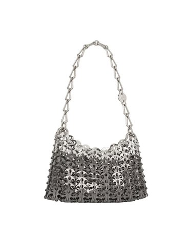 [해외직구] 26 F/W 파코라반 숄더 백 RABANNE 메탈 실버 26HSS0127MET225-P062 B0732312640