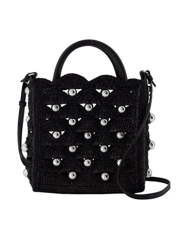 [해외직구] 26 F/W 파코라반 크로스바디 RABANNE 라피아 블랙 26ASS0582NAT089-M004 B0732249024