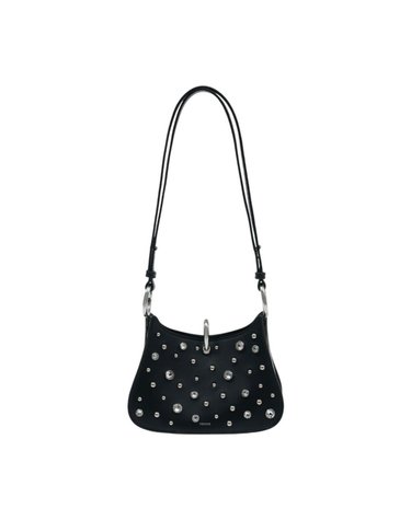 [해외직구] 26 S/S 파코라반 숄더 백 RABANNE 레더 블랙 26PSS0550CLF286-M004 B0731908273