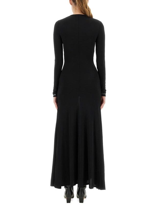 파코라반 [해외직구] 25 F/W 파코라반 SECOND 스킨 이펙트 롱 드레스 25AJRO135VI0191_P001 B0041760248 착용컷