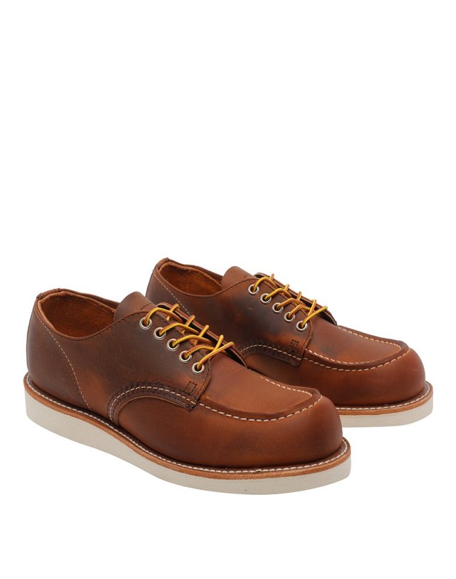 레드윙 [해외직구] 26 S/S 레드윙 SHOP MOC 토 옥스포드 코퍼 ROUGH TOUGH 8077/COPPER ROUGH & TOUGH B0012278645 착용컷