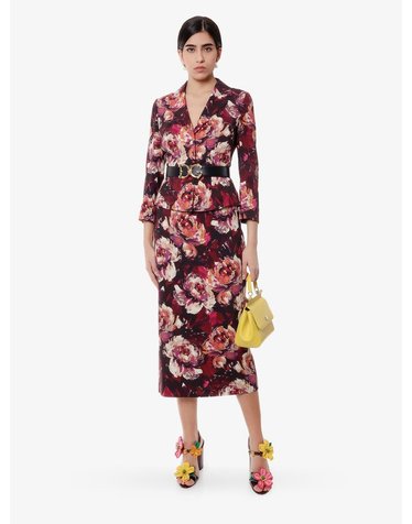 [해외직구] 26 S/S 돌체 앤 가바나 캐디 블레이저 WITH PEONIE 플라워 프린트 F26S5TFSIBD_HR4YC B0651996723