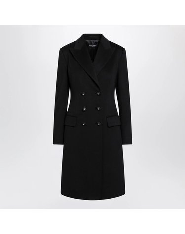 [해외직구] 26 F/W 돌체 앤 가바나 더블브레스티드 코트 블랙 인 울 F0N87THU2CA-N0000 B0052306703