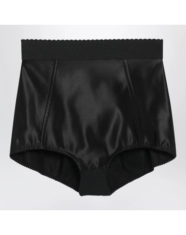 [해외직구] 26 F/W 돌체 앤 가바나 블랙 사틴 CULOTTES FTAG1TGDCMX-N0000 B0052363312