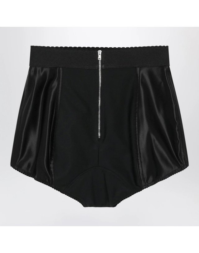 돌체앤가바나 [해외직구] 26 F/W 돌체 앤 가바나 블랙 사틴 CULOTTES FTAG1TGDCMX-N0000 B0052363312 착용컷