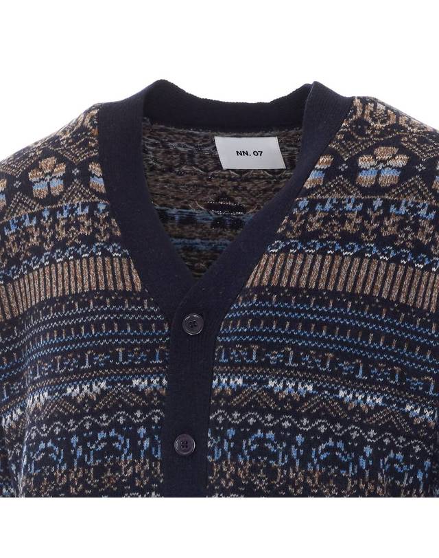 앤앤07 [해외직구] 26 F/W 앤앤07 TOBIAS FAIRISLE 울 가디건 2630001226/207 B0012335348 착용컷