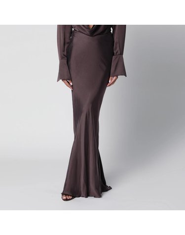 [해외직구] 26 F/W 안다만 롱 ROUGE 노이어 사틴 스커트 T200351ATNV147-RN B0052254377