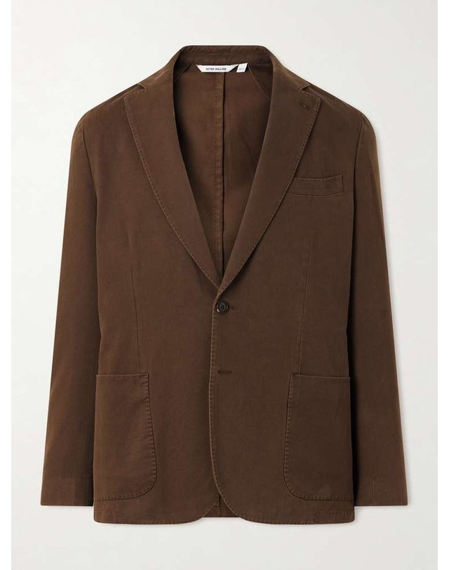 피터밀라 [해외직구] 피터밀라 CHATHAM COTTONCASHMERE 블레이저 MF26J37 B0082246808 착용컷