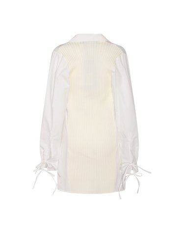 [해외직구] 23 S/S 안드레아다모 아이보리 코튼 블렌드 드레스 ADPS23DR019504730474000 B0480252938