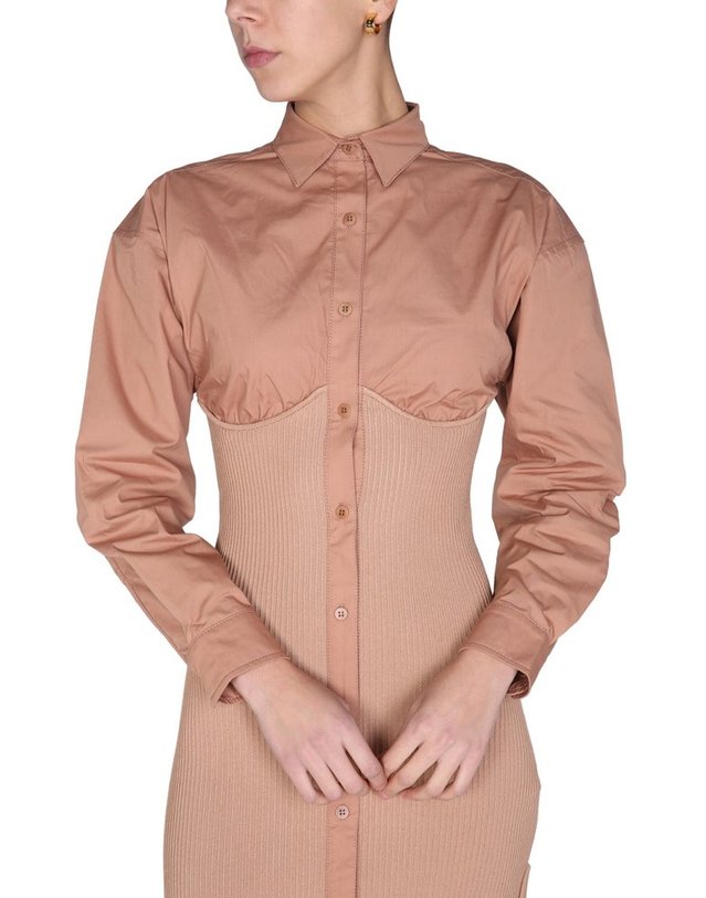안드레아다모 [해외직구] 22 S/S 안드레아다모 셔츠 드레스 ADSS22DR07258476_0476 B0040178331 착용컷