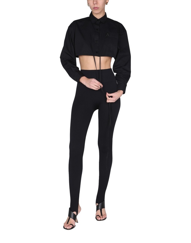 안드레아다모 [해외직구] 22 S/S 안드레아다모 크롭 셔츠 ADSS22SR01012473_0473 B0040178334 착용컷