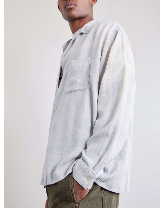 세인트 마이클 [해외직구] 세인트 마이클 CONVERTIBLECOLLAR 체크 플란넬 셔츠 SM-MK8-0000-046 B0082125615 착용컷