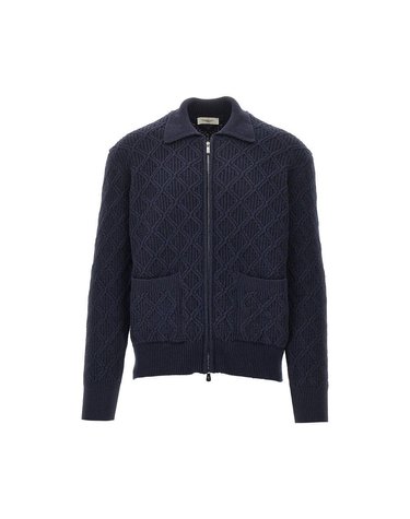 [해외직구] 26 F/W 피아첸차 캐시미어 DIAMONDMOTIF 울 풀집 가디건 M1320041001880 B0132506911