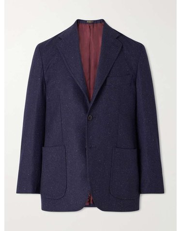 [해외직구] 루비나찌 DARTED FLECKED WOOLHERRINGBONE 수트 자켓 3BR B0082333861