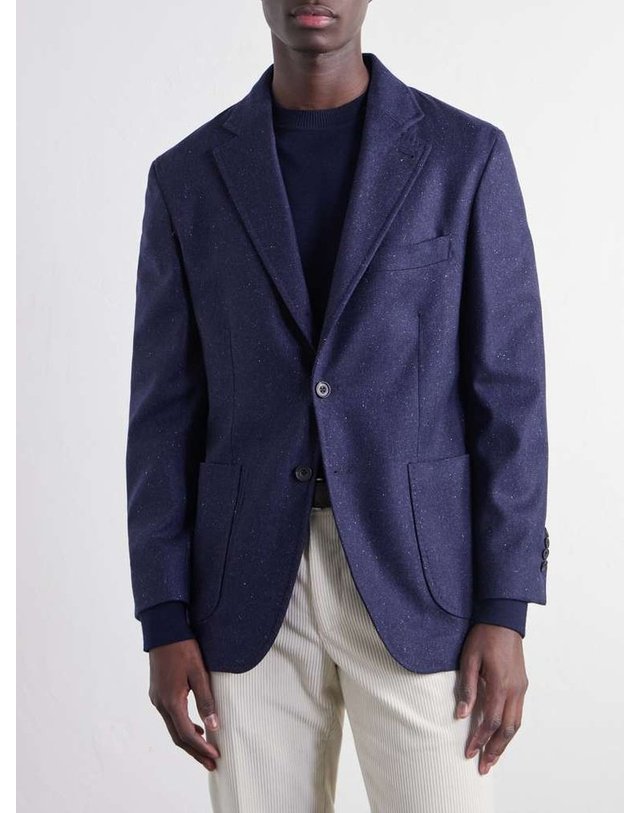 루비나찌 [해외직구] 루비나찌 DARTED FLECKED WOOLHERRINGBONE 수트 자켓 3BR B0082333861 착용컷
