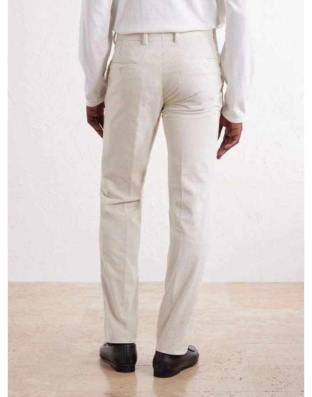 루비나찌 [해외직구] 루비나찌 MODALUCA 테이퍼드 코튼코듀로이 트라우저 MODLUCA PANTS B0082333900 착용컷