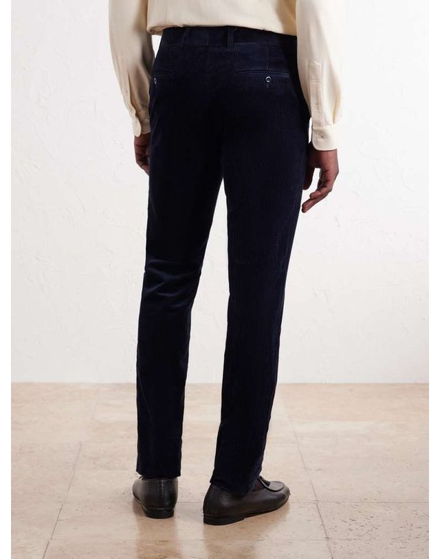 루비나찌 [해외직구] 루비나찌 MODALUCA 테이퍼드 코튼코듀로이 트라우저 MODLUCA PANTS B0082333877 착용컷