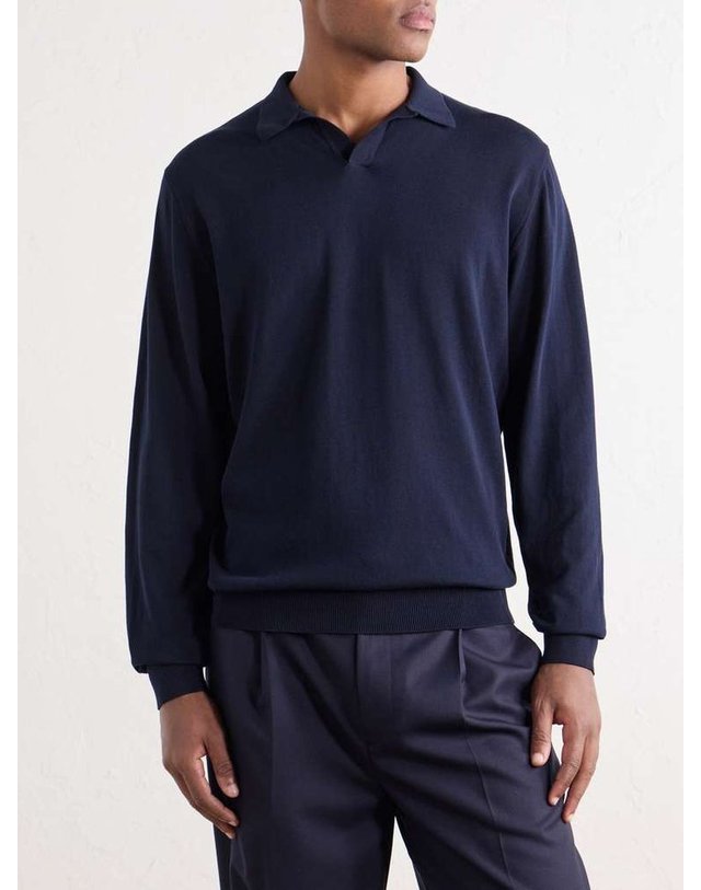 루비나찌 [해외직구] 루비나찌 씨 아일랜드 코튼 폴로 셔츠 POLO SHIRT AMALFI B0082336741 착용컷