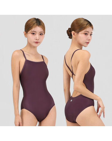 스피카 여성 스트랩 스윔웨어 SPA101 버건디