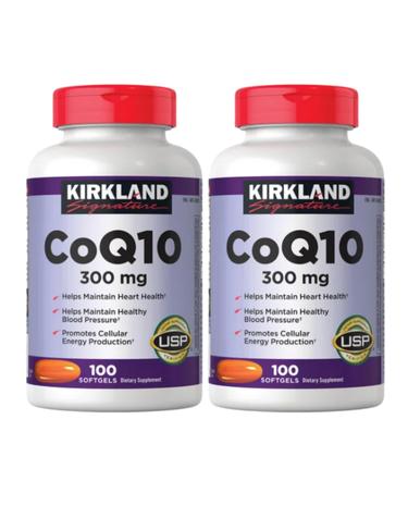 [무료배송직구] 커클랜드 시그니처 코큐텐 300mg 100 소프트젤 x2개