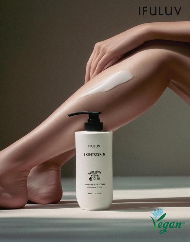 이퓨럽 이퓨럽[2pack]스킨투스킨 모이스쳐 바디로션 대용량 피부보습 480ml+480ml 착용컷