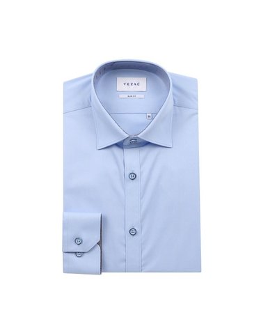 [갤러리아] 예작26년F/W(슬림핏)구김이적은 링클프리 스판 솔리드 긴팔셔츠 YJFFIS350BL