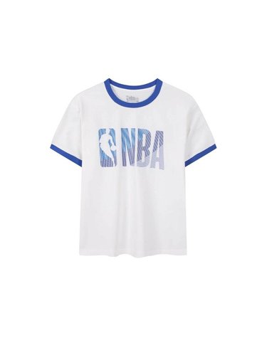 [갤러리아] (NBA키즈) NBA키즈 그라데이션 로고 링거 반팔티(K262TS020P/00)