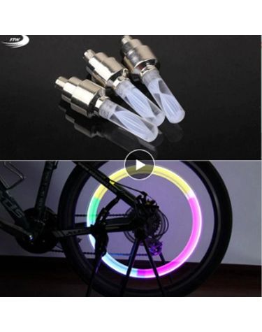 라이트 자전거 조명 MTB 산악 LED 램프 바퀴 스포크[W93D3BD]
