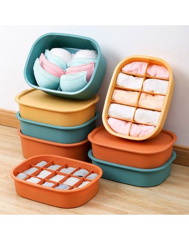 옷장 양말 속옷 리빙 공간 서랍 수납 옷 정리 함 박스[WA58C1B]