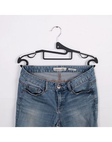 논슬립 철사 고리 옷걸이 50P 어깨뿔방지 걸이[WD8B5C8]