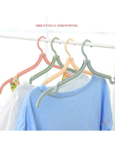 휴대용옷걸이 여행 캠핑 야외 접이식 옷걸이[WEFACBE]