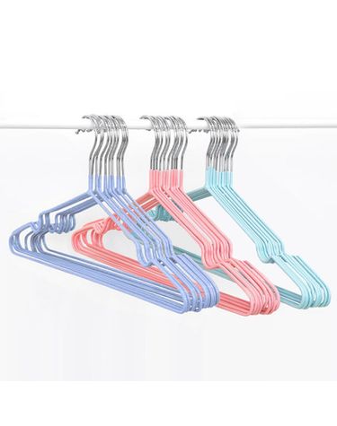 비스토어657 베이직 옷걸이 10P PVC 논슬립 코팅[WF30D37]