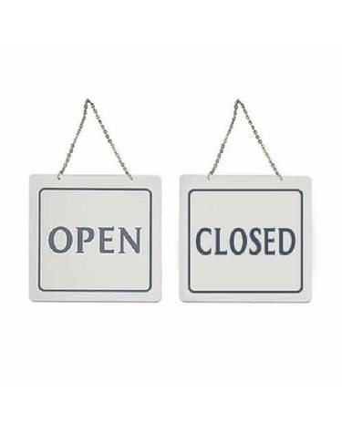 아트사인 OPEN CLOSED 포멕스 양면 7901 200x200x5[W9B9D86]