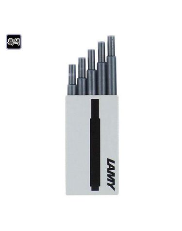 잉크카트리지 흑색 5개입 LAMY[WB474C9]