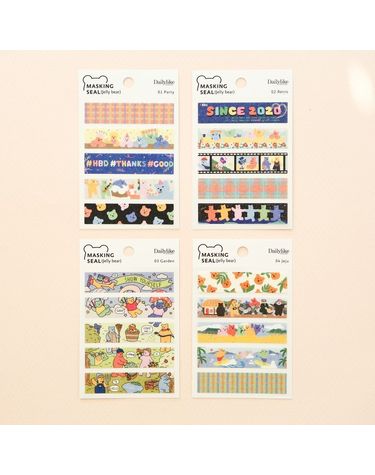 Masking seal (Jelly bear) 문구 학용품[WE60F36]